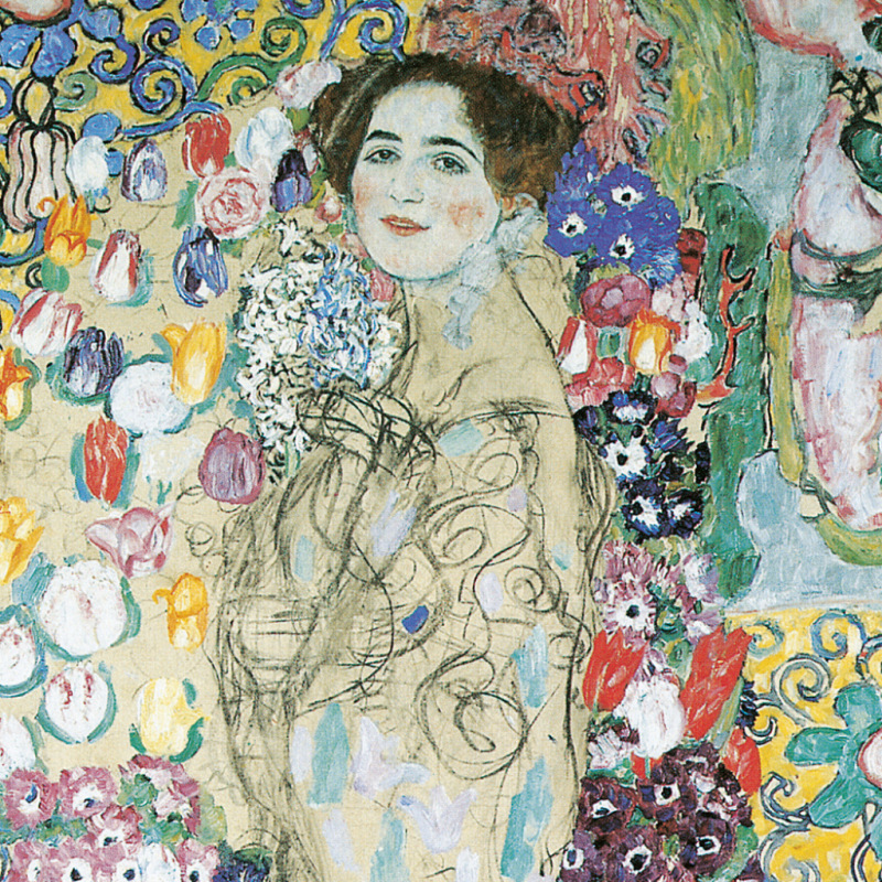 NOTIQUE Poznámkový kalendár Gustav Klimt 2027, 30 x 30 cm 6