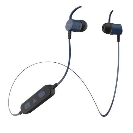 Slúchadlá, bezdrôtové, Bluetooth 5.1, s mikrofónom, MAXELL "Solid", modrá