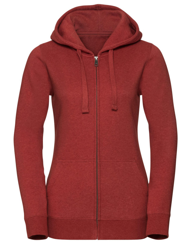 Dámska mikina Authentic Melange Zipped Hood Sweat