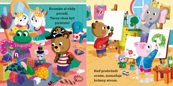 BRUMKO ROZUMKO ŠKÔLKAROM – Obrázky s pohyblivými prvkami 3