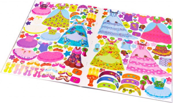 Šaty pre LENU – Kniha samolepiek 6