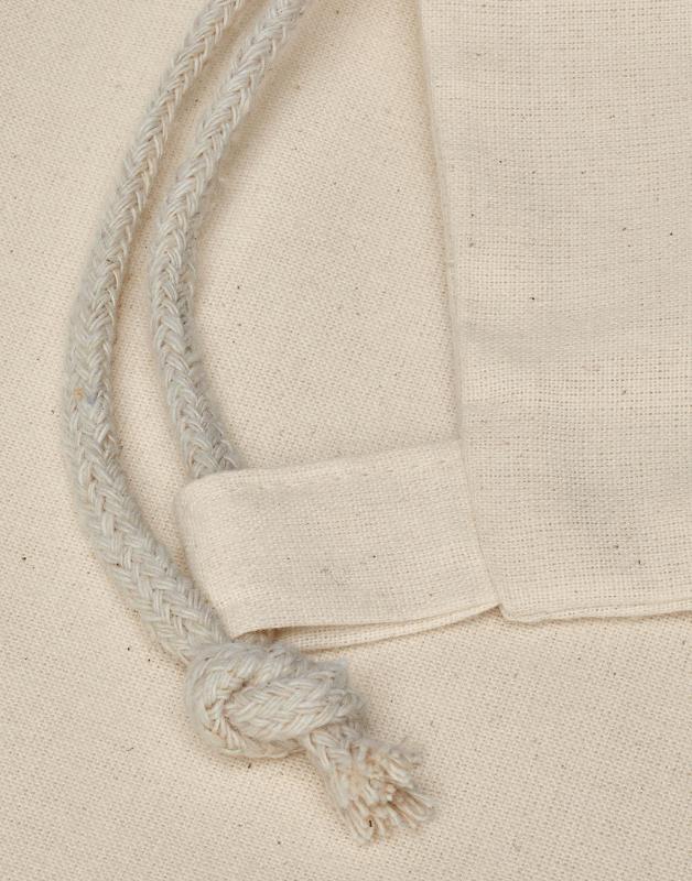 Bavlnený batoh so sťahovacou šnúrkou