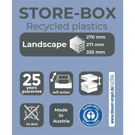 Box na dokumenty, plast, 6 zásuviek, EXACOMPTA "Store-Box Maxi Iderama®" 10