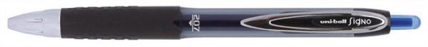 Gélové pero, 0,4 mm, stláčací mechanizmus, UNI "UMN-207", modré