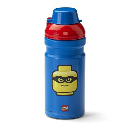 Fľaša, 390 ml, LEGO "Classic", modrá-červená, vzorovaná 1