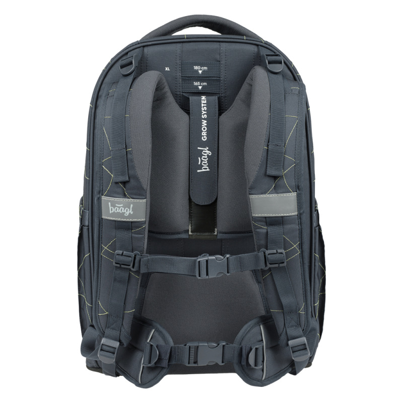 BAAGL SADA 3 Skate Max Wave: batoh, peračník, vrecko GRS 3