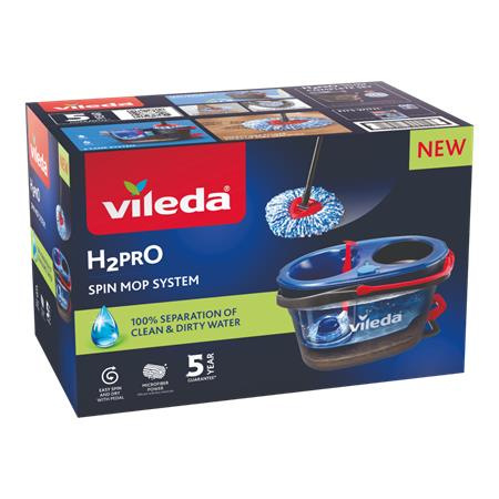Rotačný mop, s pedálom, VILEDA "H2PrO" 1