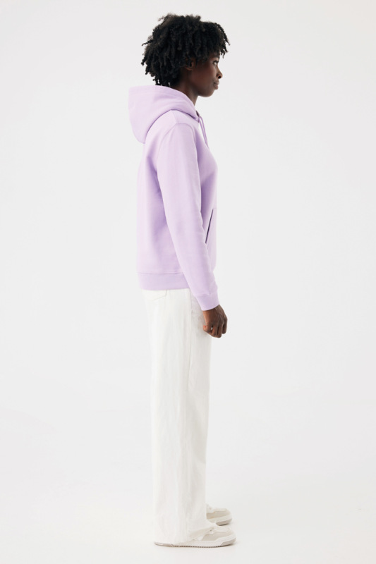 IQONIQ Joshua Unisex mikina s kapucňou z rec. bavlny lavender M 7