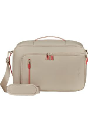 Cestovná taška, kabínová veľkosť, 21 l, 3 in 1, AMERICAN TOURISTER "Puffypop", béžová 1