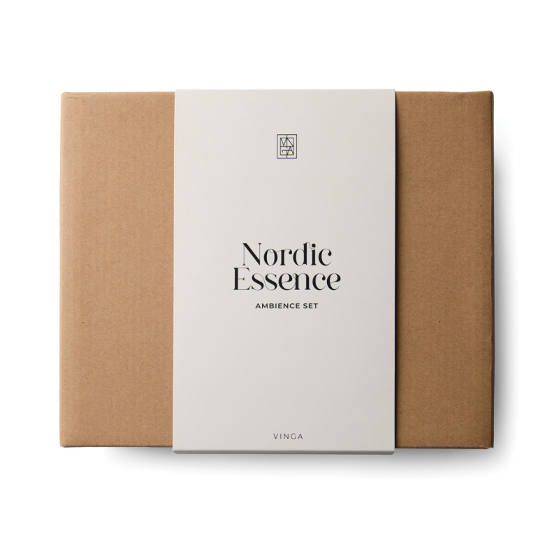 VINGA Nordic Essence útulný svietnik off white 7