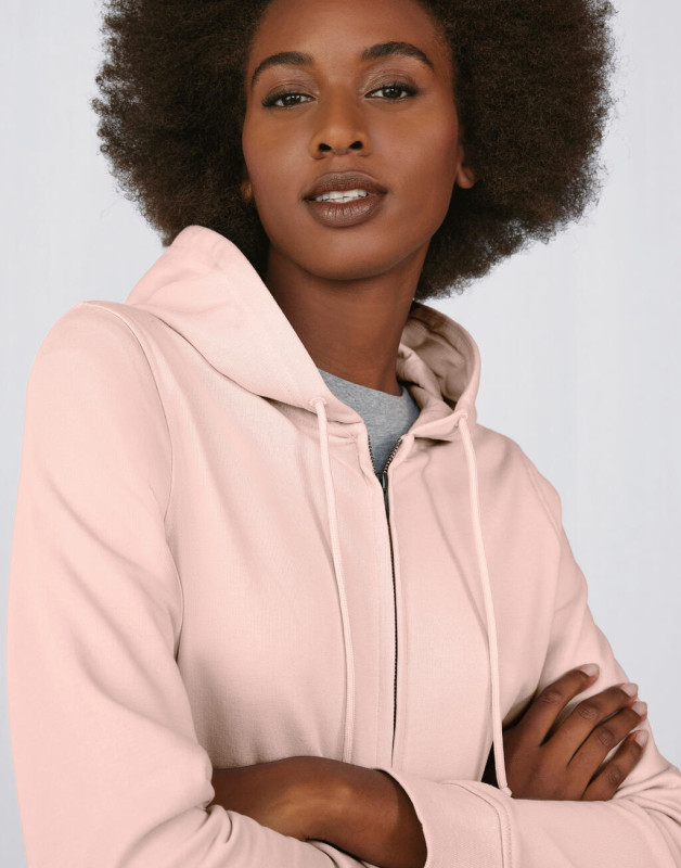 Mikina Organic Inspire Zipped Hood /women 2