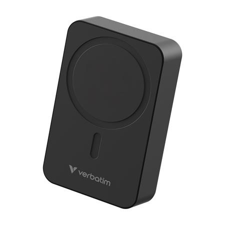 Power banka, externá batéria, magnetická, 20 000 mAh, stojanček, VERBATIM "Charge n Go Ess