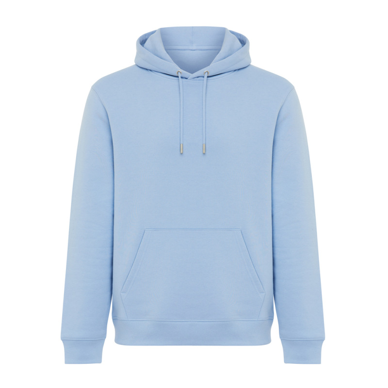 IQONIQ Joshua Unisex mikina s kapucňou z rec. bavlny sky blue XXXL 1