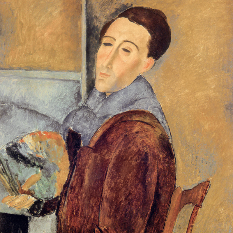 NOTIQUE Grid calendar Amedeo Modigliani 2027, 30 x 30 cm 10