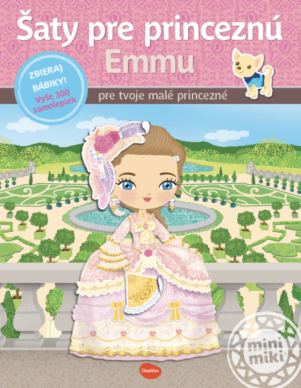 Šaty pre princeznú EMMU ─ Kniha samolepiek 4