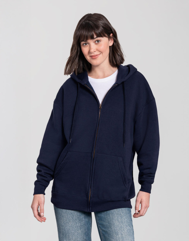 Prémiová zipsová mikina s kapucňou Iconic 6