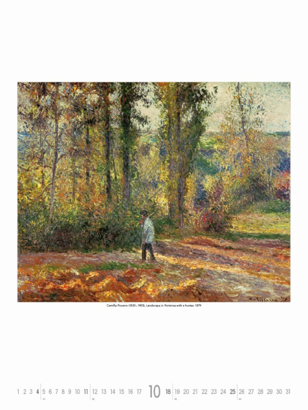 Nástenný kalendár Impressionists 2026 11
