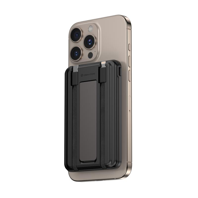 Magnetická powerbanka Urban Vitamin Redwood 5v1 5000mAh 20W čierna 13