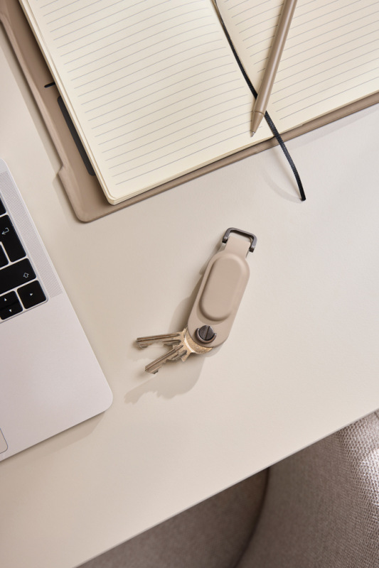 VINGA Baltimore RCS organizér na kľúče s duál. vyhľadávačom greige 6