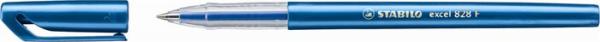 Guľôčkové pero, 0,38 mm, s vrchnákom, STABILO "Excel", modré