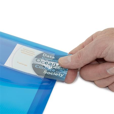 Obal na patent, A4+, RAPESCO "Eco", mix priehľadných farieb 3