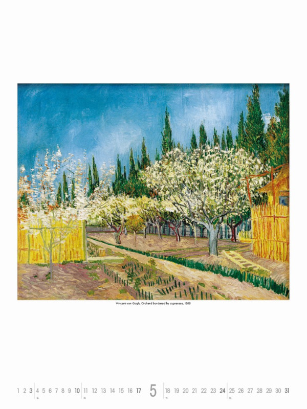 Nástenný kalendár Vincent van Gogh 2026 2