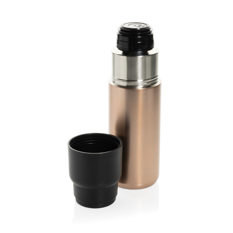 Thermocup RCS termosku z recykl. materiálov s pohárom 500ml bronz 3