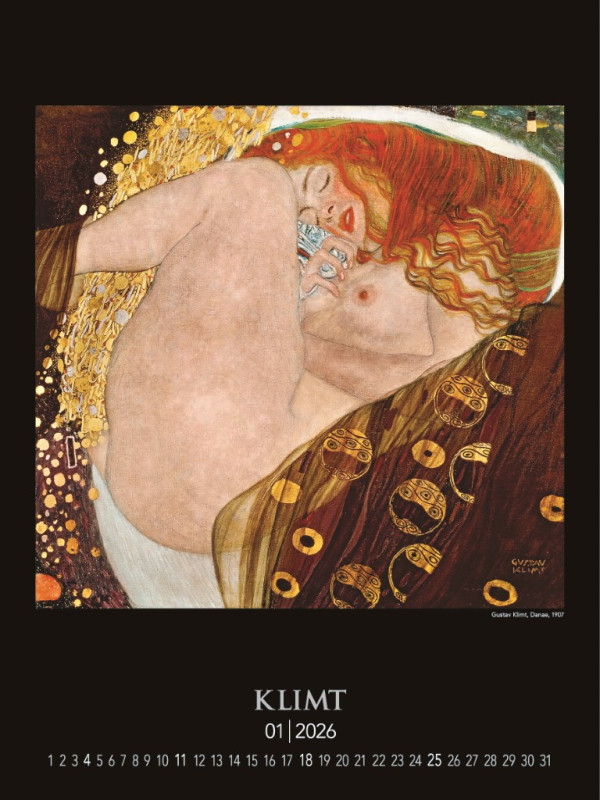 Nástenný kalendár Gustav Klimt 2026 13