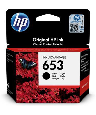 3YM75AE atramentová náplň k DeskJet Plus Ink Advantage 6075 All-in-One tlačiarni, HP 653,