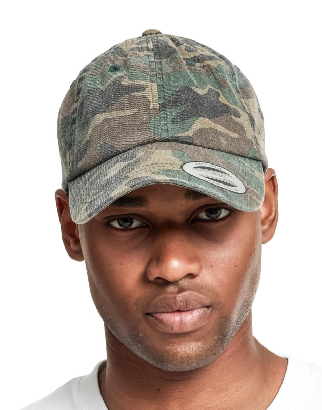 Low Profile Camo Washed šiltovka