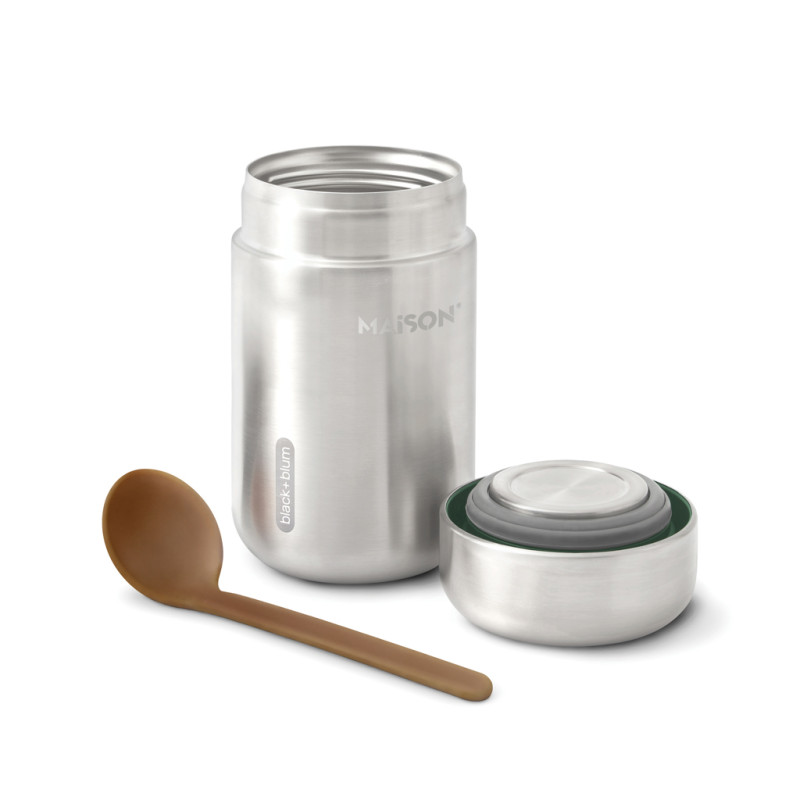 Termo nádoba na potraviny 400ml Black+Blum olivovo zelená 4