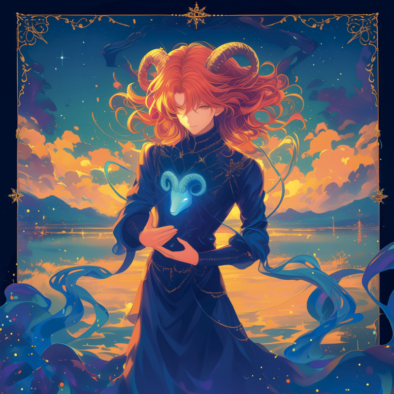 NOTIQUE Poznámkový kalendár Anime Zodiac 2027, 30 x 30 cm 5