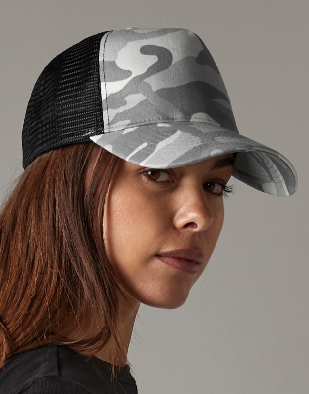 Maskáčová šiltovka Trucker