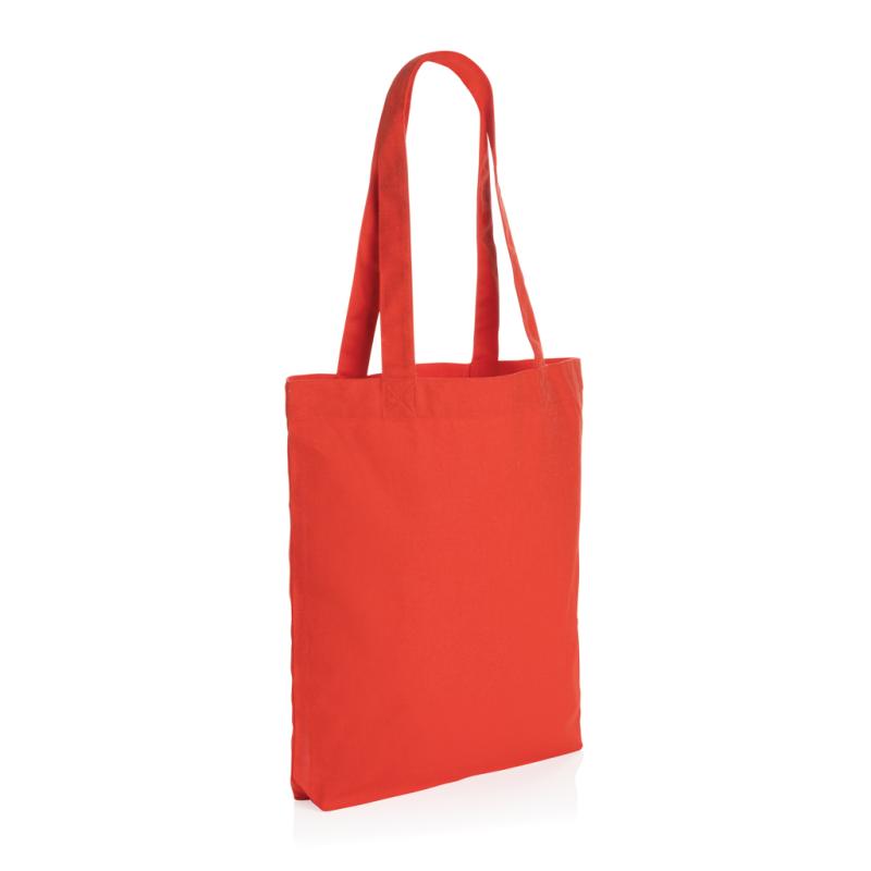 Tote bag Impact z 285g recykl. canvas luscious red 1