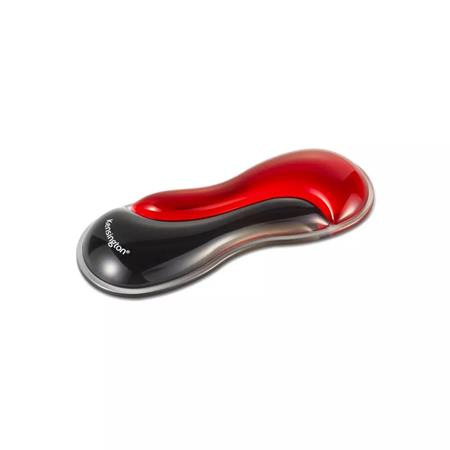 Opierka zápästia k myši/trackball, gélová, KENSINGTON "Slim DuoGel", čierno-červená 1
