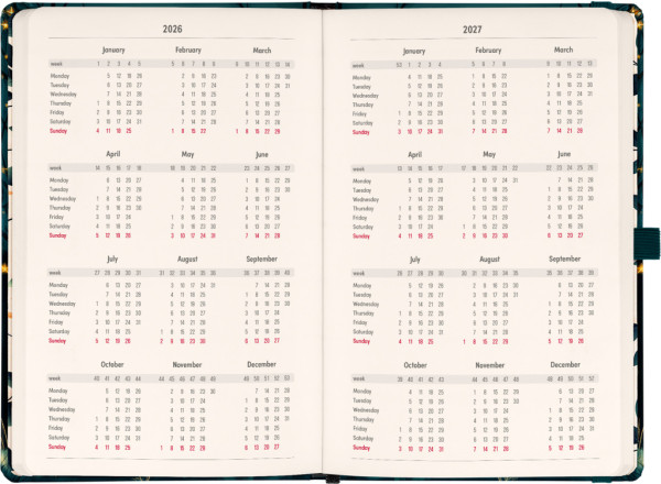 NOTIQUE Planbook diár/notes Líška 2026, 13 x 21 cm 2