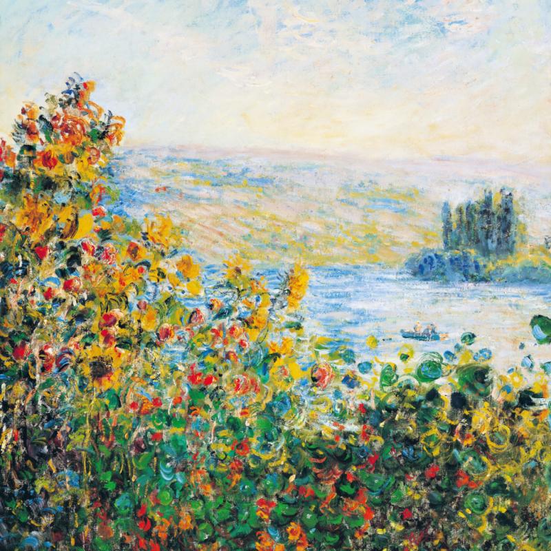 NOTIQUE Poznámkový kalendár Claude Monet 2025, 30 x 30 cm