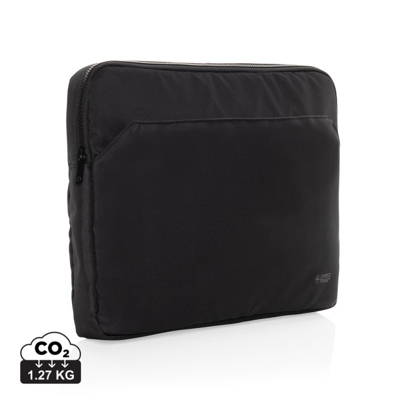 Obal na 15,6" notebook Swiss Peak Essential z RPET AWARE™ čierna