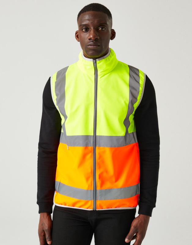 Pro Hi-Vis Full Zip Gilet