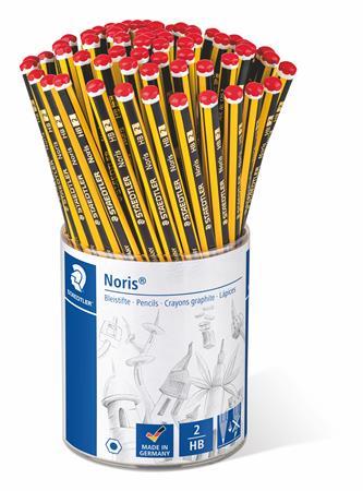 Grafitová ceruzka, displej, HB, šesťhranná, STAEDTLER "Noris"