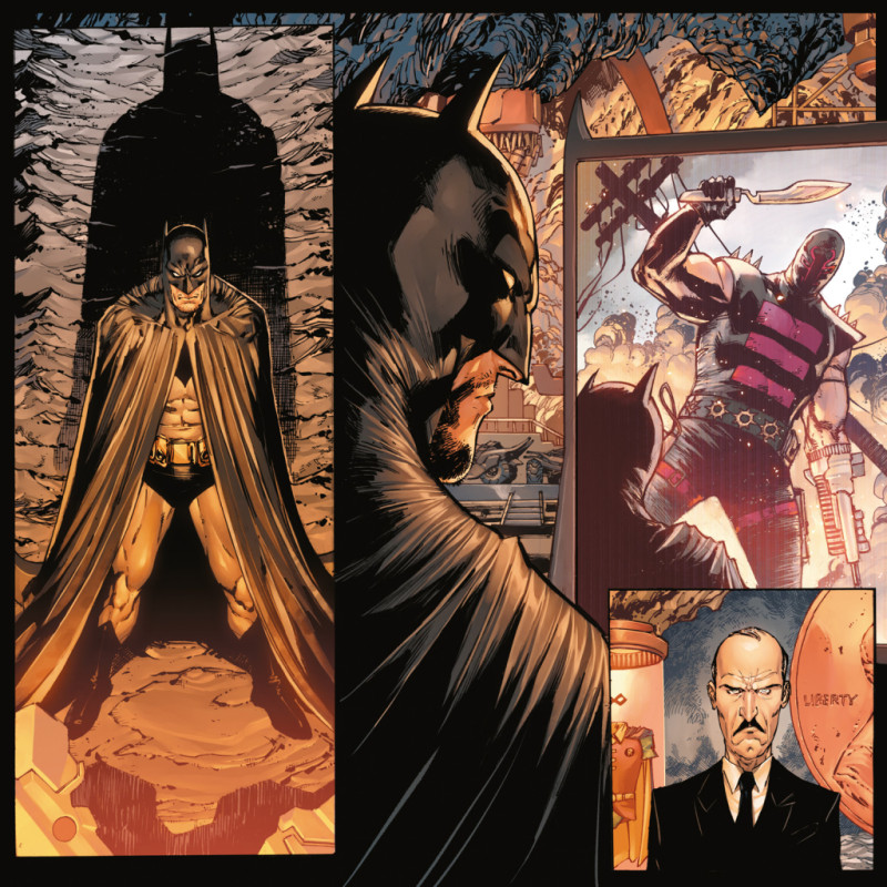 NOTIQUE Poznámkový kalendár Batman Comics 2026, 30 x 30 cm 8