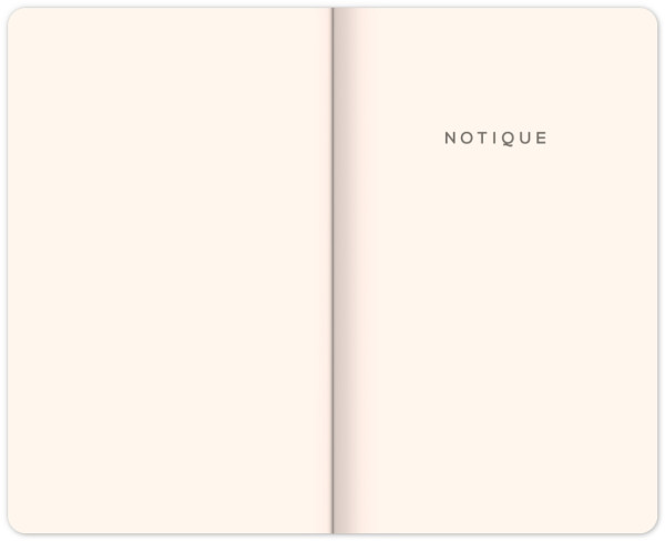 NOTIQUE Notes Bodky, linajkovaný, 13 x 21 cm 2