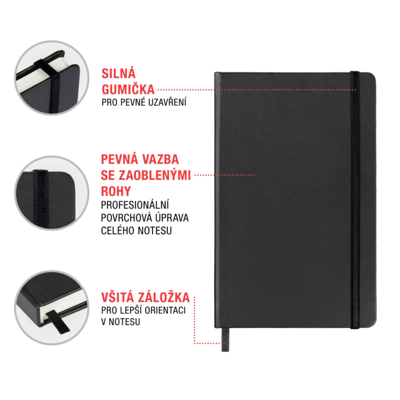 NOTIQUE Maľovankový notes, maľuj fixami, linajkovaný, 13 x 21 cm 7