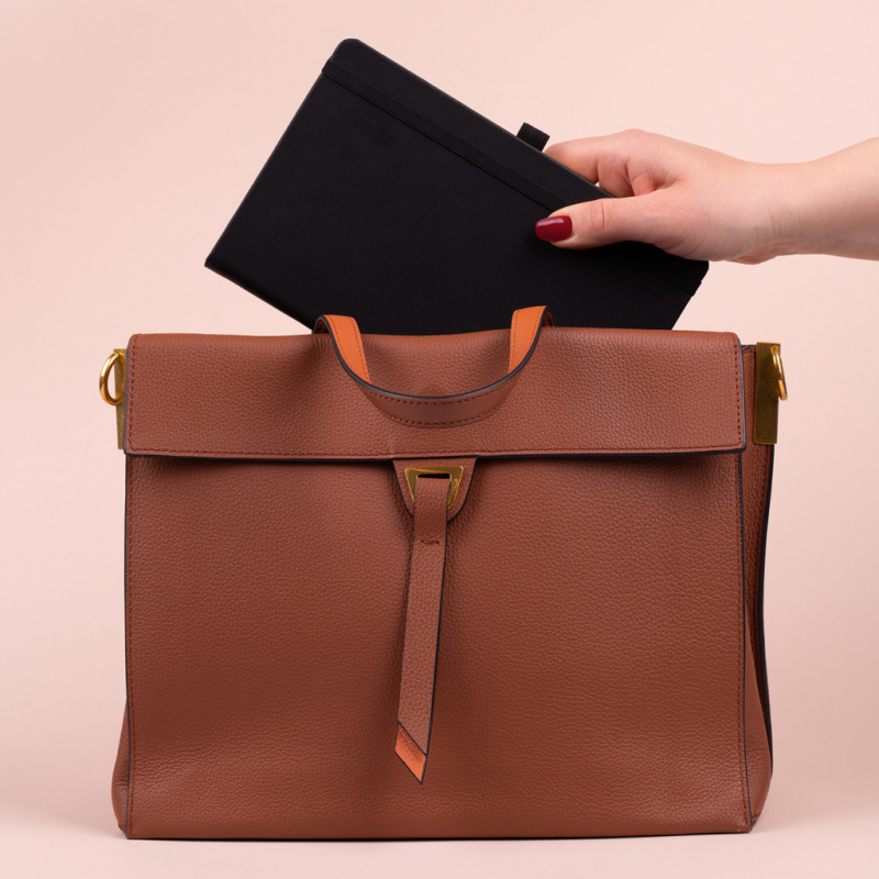 NOTIQUE Notes Čierny, linajkovaný, 13 x 21 cm 7