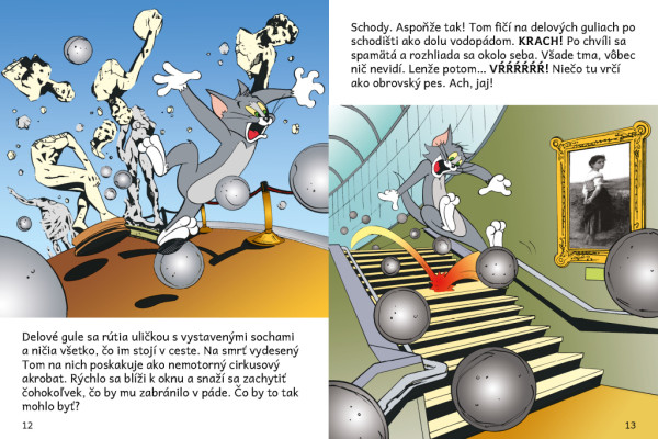 NEPLECHA V MÚZEU – Tom a Jerry v obrázkovom príbehu 2