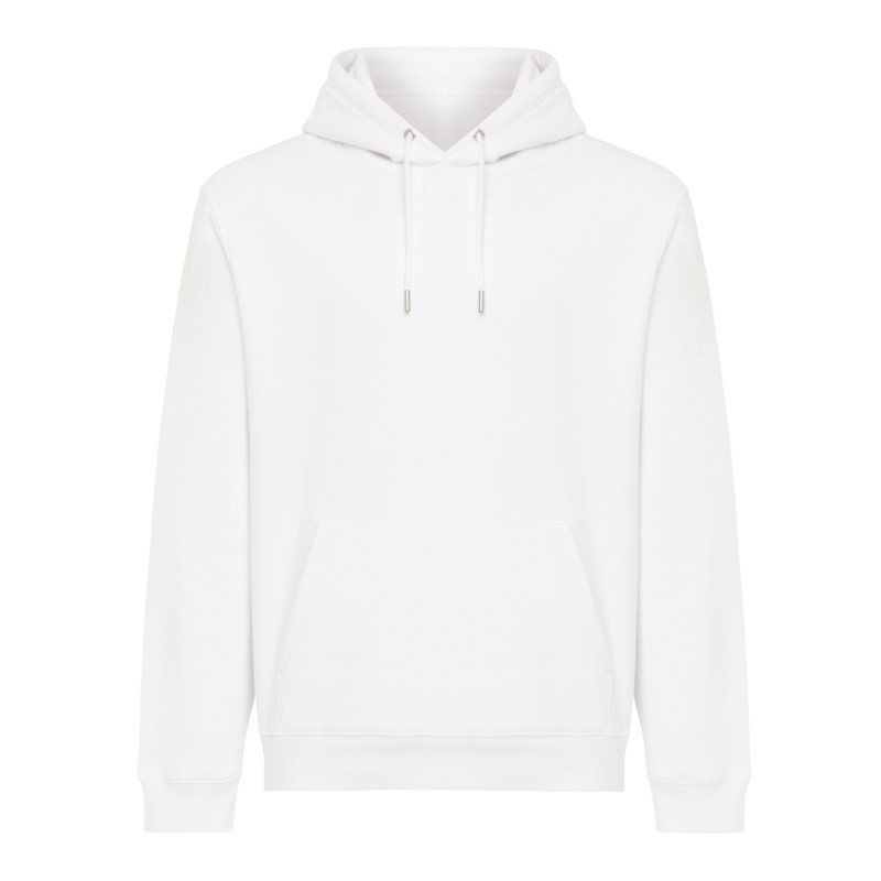 IQONIQ Joshua Unisex mikina s kapucňou z rec. bavlny recycled white XXXL 1