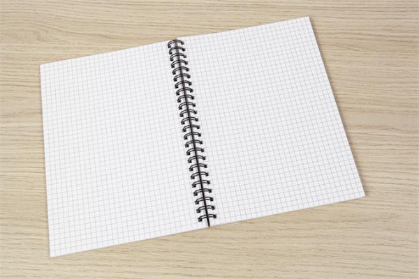 Špirálový zošit, A5, štvorčekový, 80 lap, mäkká obálka, SIGEL "Quicknote", modrý-sivý 2