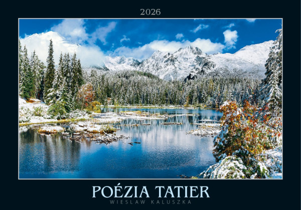 Nástenný kalendár Poézia Tatier 2026 1