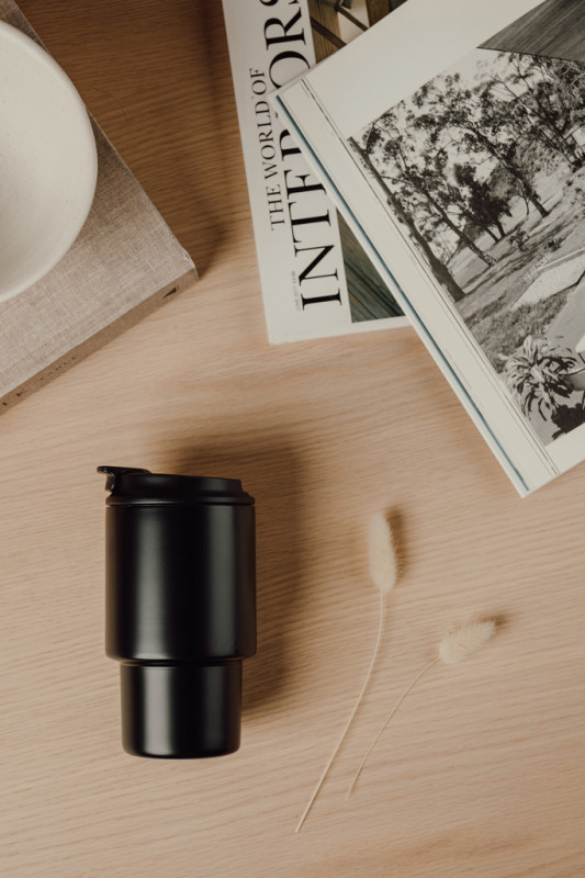 VINGA Nagano RCS termo hrnček na cesty 350 ml čierna 10