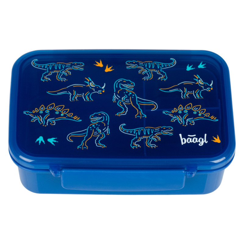BAAGL Box na desiatu s priehradkami Dino 1